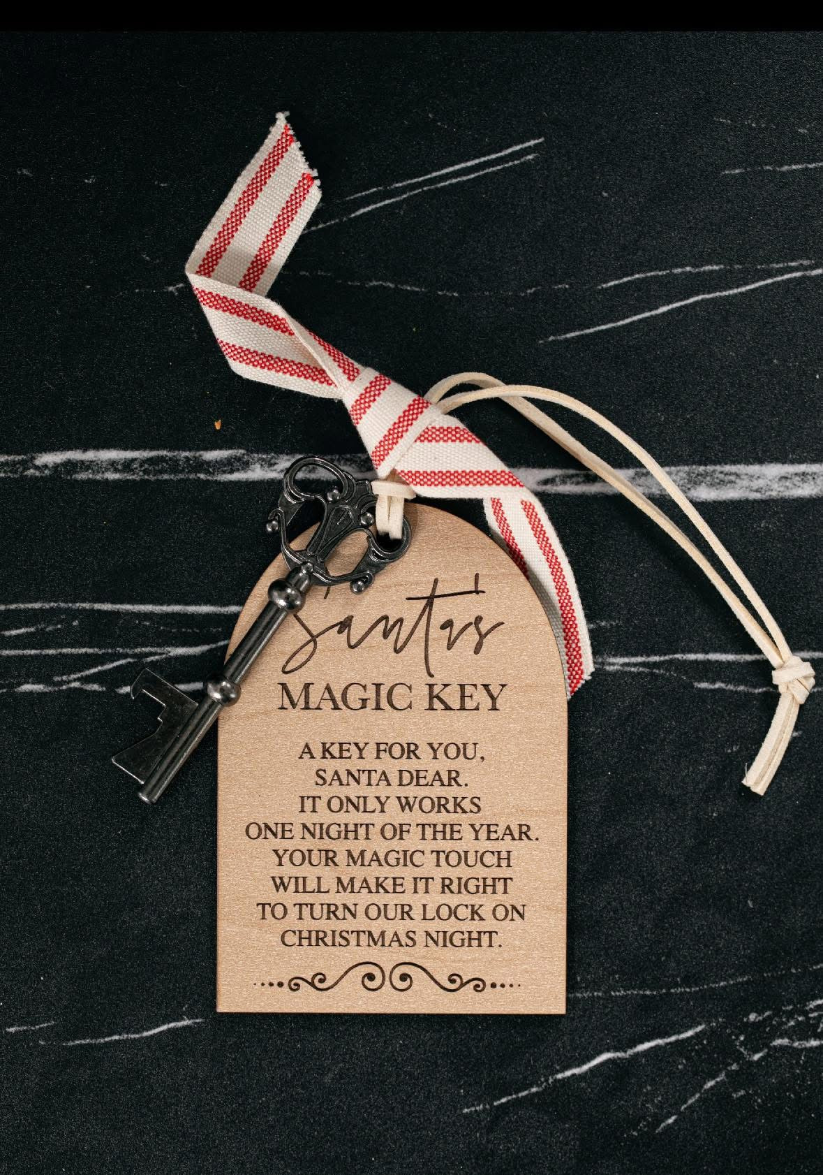 Santa's magic key, tag